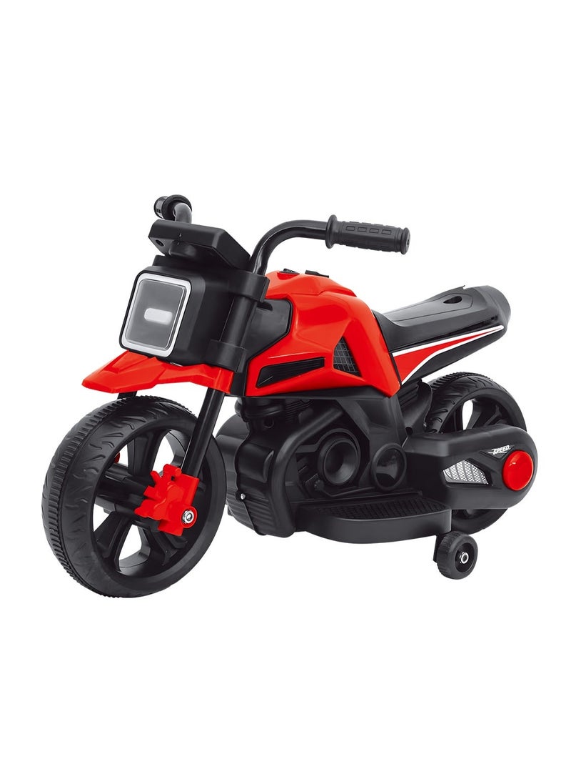 Power Joy Power Wheelz Ride-on Motorbike 6V 3km, Battery Operated, Assorted 1 Piece (Style & Color May Vary) Each Sold Separately | Ages 3 Years+ | Kids Bike | Kids Motorcycle | Easy to Ride and Control for Outdoor Adventure - Image 1